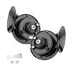 12V Snail Air Horn 48W Waterproof Train Horn 300DB Air Motorcycle Horn Auto Snail Horn for Motorcycle Car Truck SUV Boat