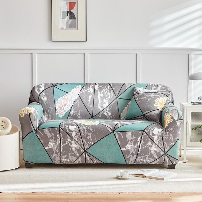 Nordic Style Stretch Sofa Cover Non Slip Dustproof Fabric Sofa Cover Cloth Sofa Towel All Inclusive for All Seasons