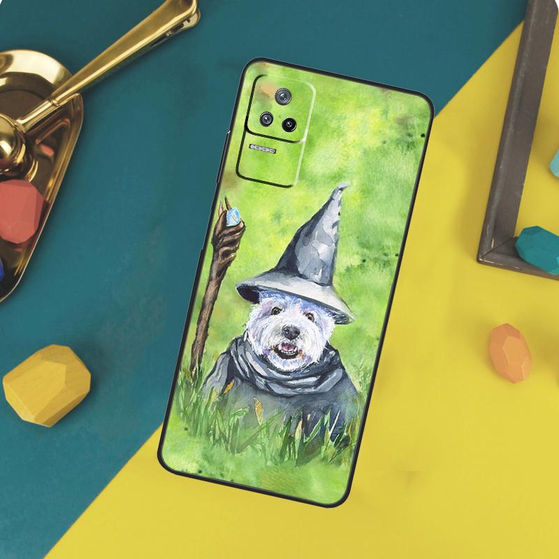 Cartoon Westie Dog Case For Xiaomi 15 14 13 Ultra 11T 12T 13T 14T Pro POCO X7 Pro X3 X5 X6 F5 F6 M6 Pro Funda