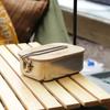 304 Stainless Steel Lunch Box Portable Lunch Box Outdoor Camping Cooking Wooden Cutting Board Wild Box Tableware Grain Container