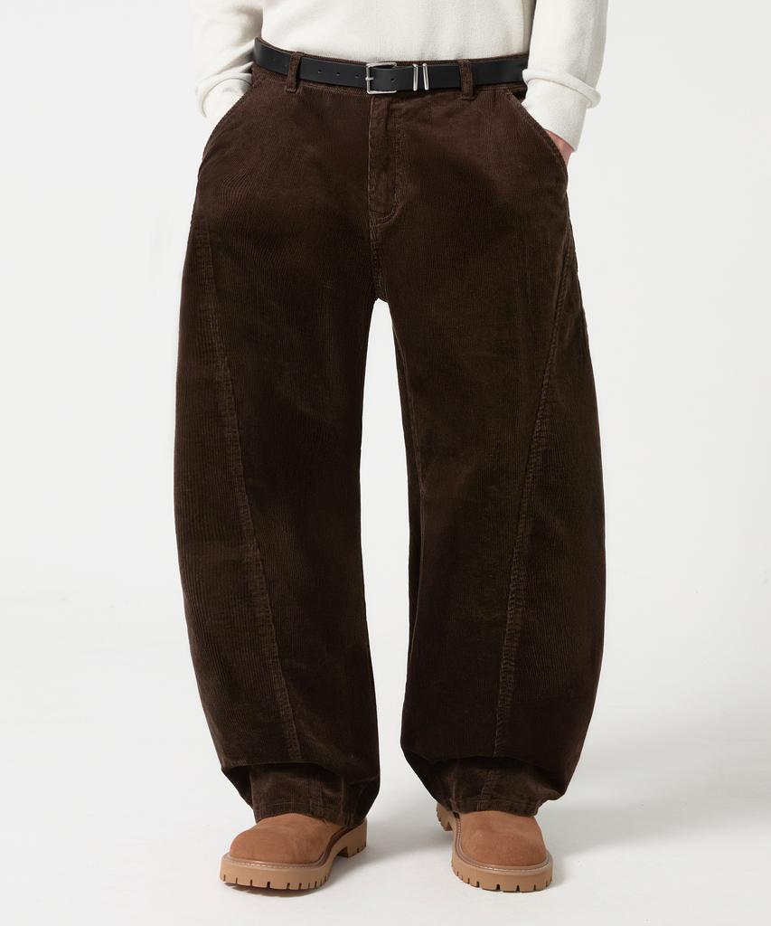 TRILLION Curved Fit Wide Corduroy Pants_4 Colors