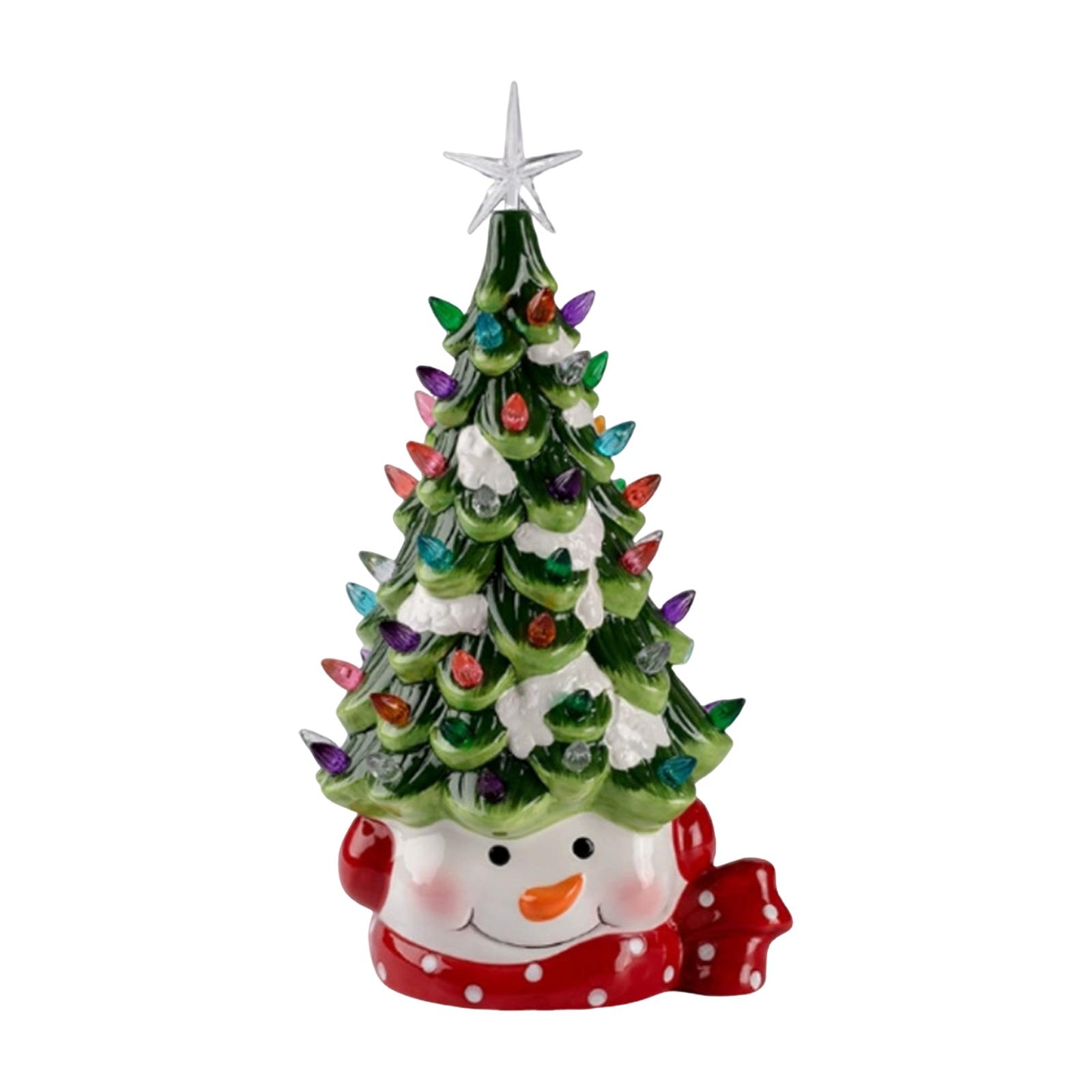 

Resin Christmas Tree Desktop Christmas Tree Lights Lights Christmas Tree Decorations One Size
