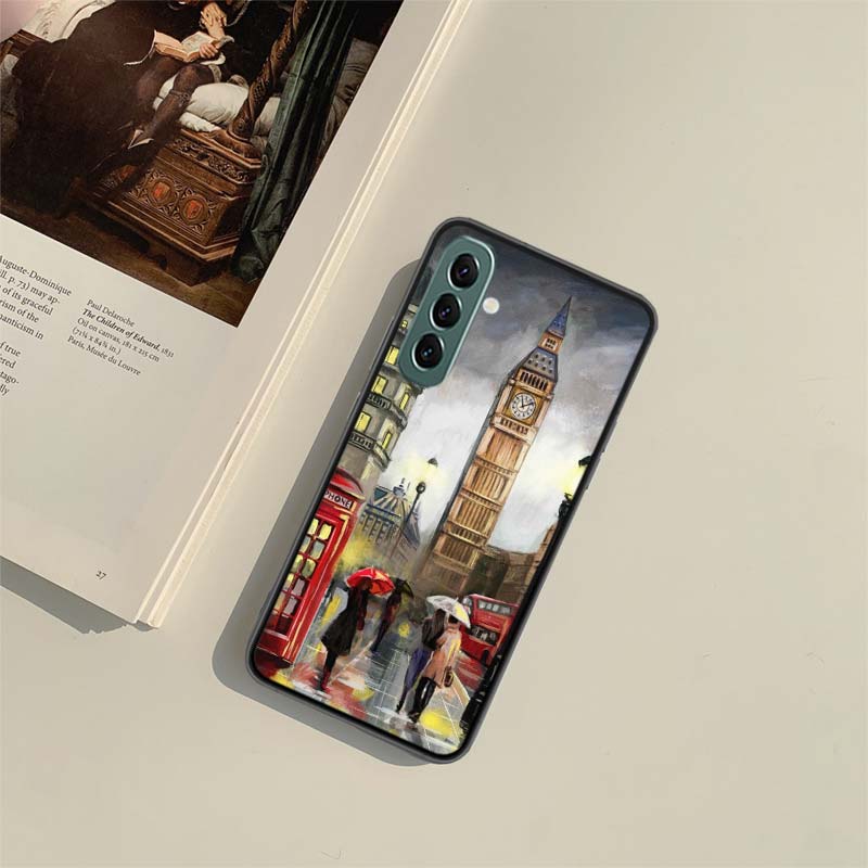 

Artist London Painting Oil Painting Phone Case for Samsung A54 A14 A24 A34 A17 A37 A57 A55 A35 A25 A15 A07 A05S A04S A12 A22 A32 Samsung A22 4G