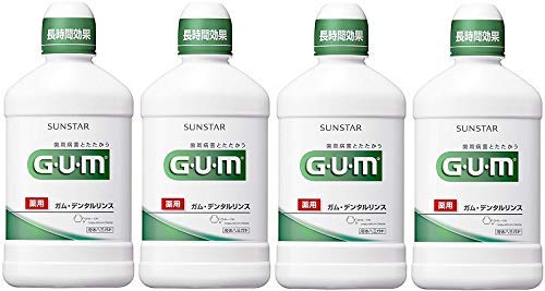 

Ополаскиватель для полости рта GUM Dental Rinse 500 мл, обычный, 4 шт. [Оптовая закупка] [Квази-лекарство]