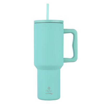 Mint Thermal Mug With Straw 1200 Ml Bermuda Green