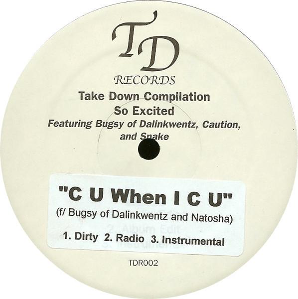 

12inch Record VARIOUS Take Down Compilation TRD002 US Rap HipHopRB Used