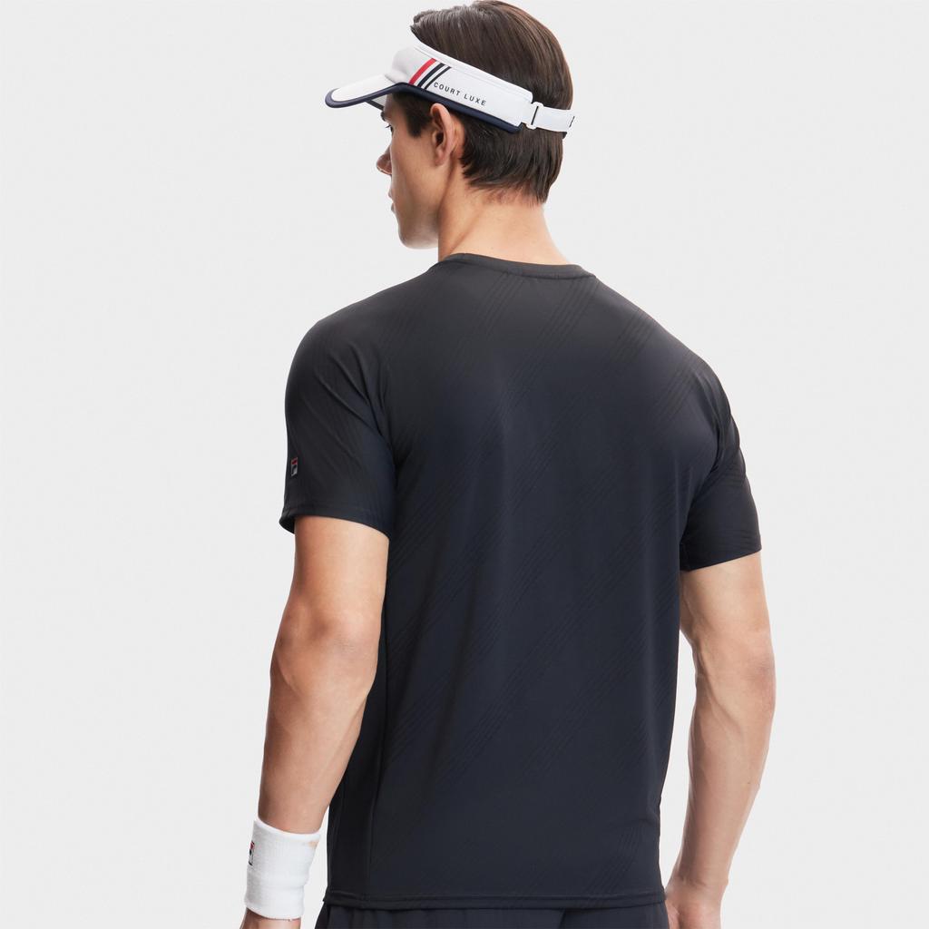 New FILA T Shirts Men's Black A11M423107FBK