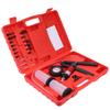1Set Car Brake Bleeder Kit Handheld Vacuum Pressure Pump Clutch Fluid Bleeding Tool Kit Brake Fluid Tester Oil Change Adapters