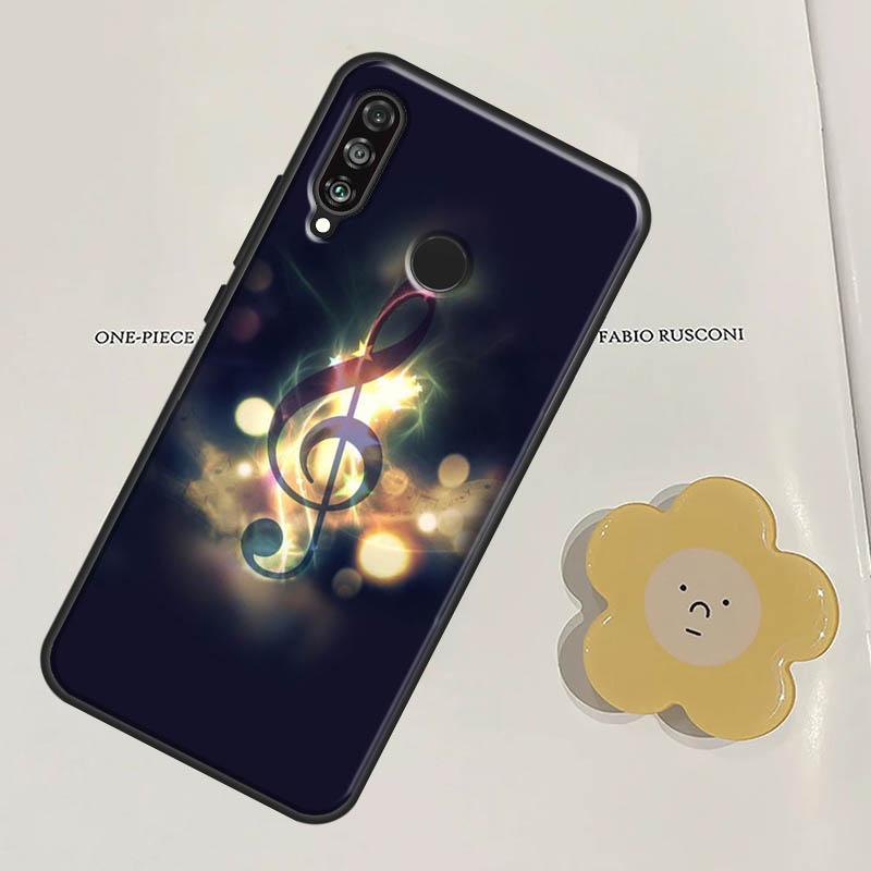 Musiknotensymbol Klavier Für Huawei Nova Y60 Y70 Y90 Y61 Y91 3i 7i 8i 11i Nova 9 10 SE 11 Pro P20 P40 P30 Lite Hülle