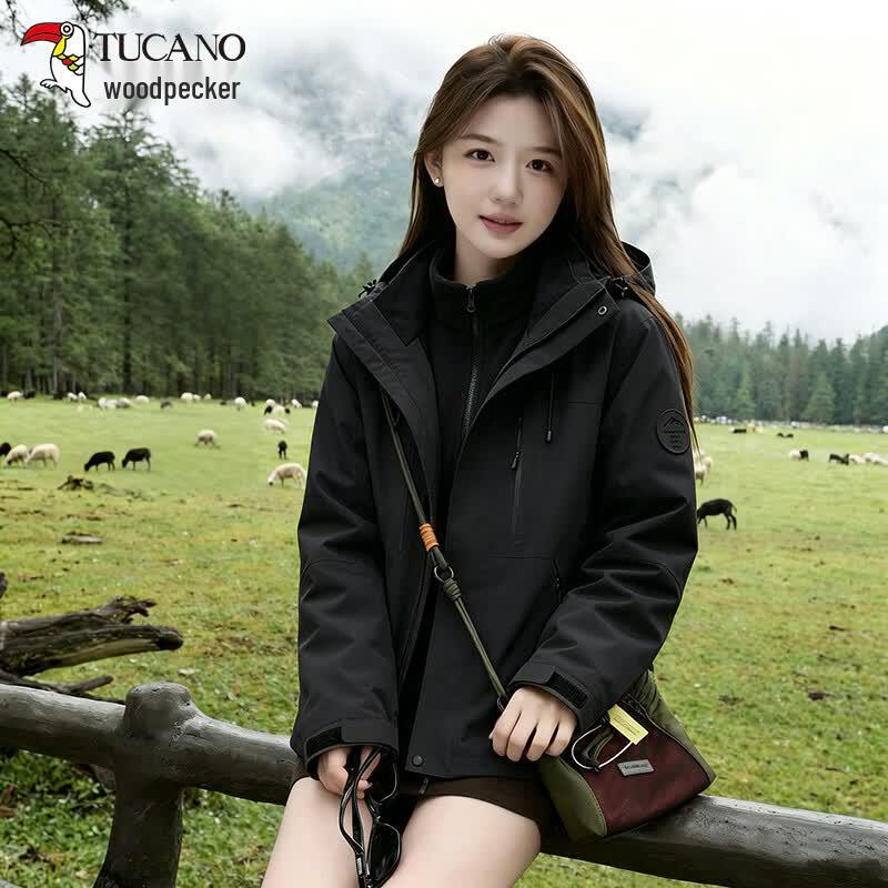 TUCANO Women's Outdoor Windproof Hiking Jacket