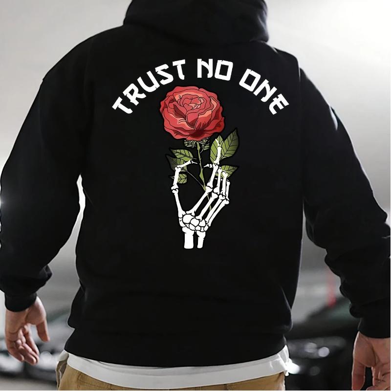 Men's Casual Sporty -Lined Hooded Sweatshirt, New Printed Fashion Trendy Hoodie