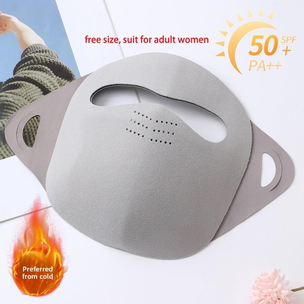 Washable Riding Mask Thickened Face Veil New Warm Mask  Gift