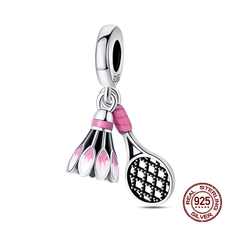 100% 925 Sterling Silver Guitar Musician Painter Doctor Career Charm Bead Fit 925 Original Bracelet DIY Souvenir Jewelry