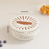 Vegetable Fruit Washing Basket Double-Layer Kitchen Colander Plastic Foldable Handle Rice Strainer Fridge Crisper