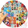 100Pcs/Set Japanese Retro Showa Art . Koharubiyori Poster Stickers DIY Fashion Decals Stickers