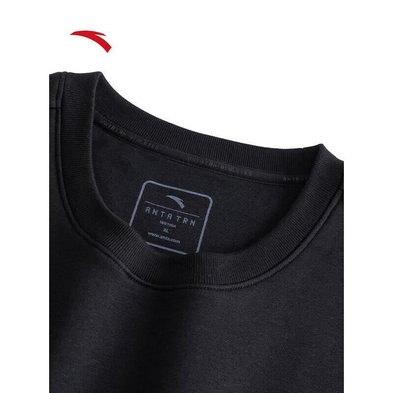 Anta Men's Warm Fleece Printed Training Sweatshirt