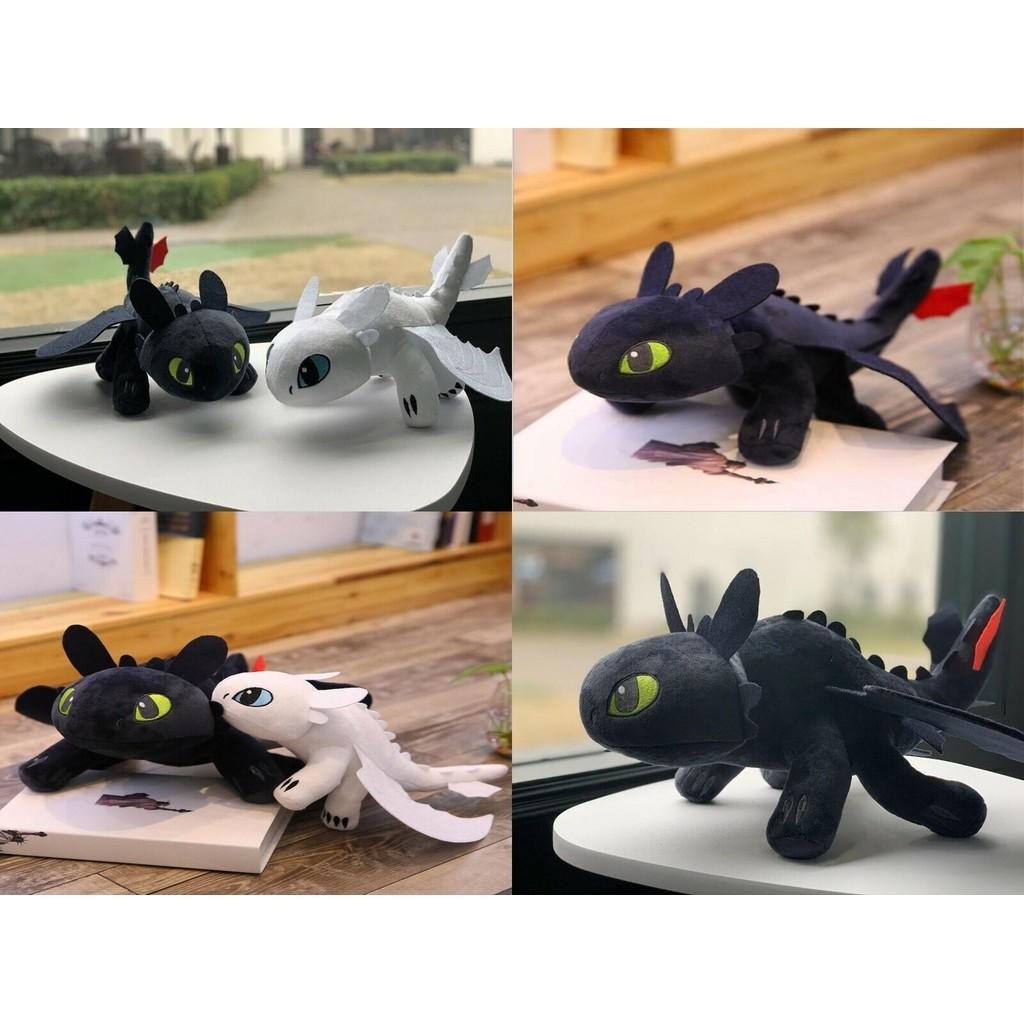 How To Train Your Dragon Toothless Night Fury Soft Plush Toy 20cm 25cm 35cm 45cm 65cm Educational Gift For Kids