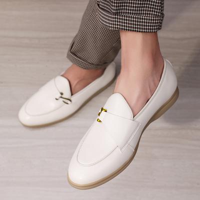 Pantofi Casual pentru Bărbați din Piele Suede Adevărată la Modă, Mocasini, Pantofi cu Cataramă pentru Petrecere, Nuntă, Bărbați, Comozi, Ușori, pentru Condus