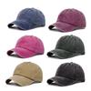 Spring/Summer Pure Color Baseball Caps Unisex Outdoor Leisure Casquette Vintage Sports Visor Hats For Teenagers