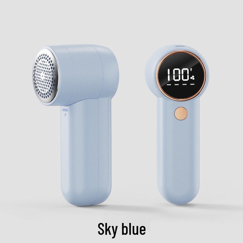

Intelligent Rechargeable Lint Remover with Digital Display