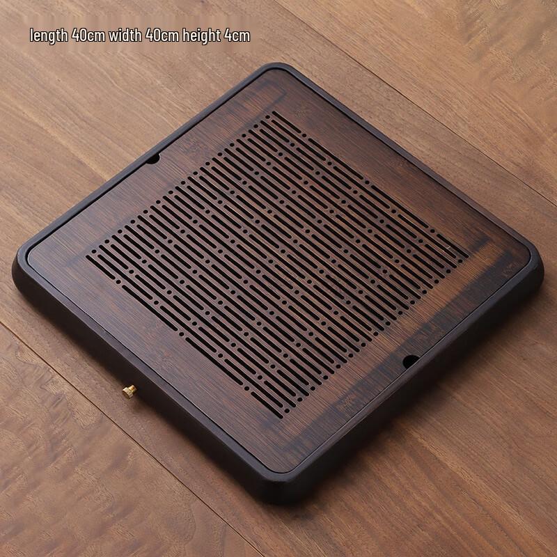 Jialang Large Square Bamboo Kung Fu Tea Tray