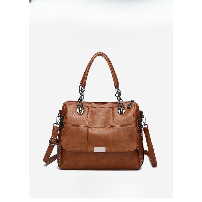 

Винтажная сумка-тоут на цепочке, женская сумка на одно плечо, модная сумка-хобо из мягкой кожи для работы жёлтый