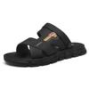 Fashion PU Leather Mens Slippers Summer Casual Shoes Beach Sandals Outdoor Skate Shoes Comfortable Walking Luxury Designer Fashionab
