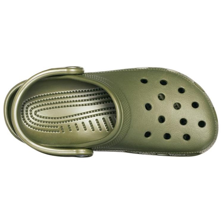 Crocs Classic Beach Unisex Army Green Sandals 10001-309