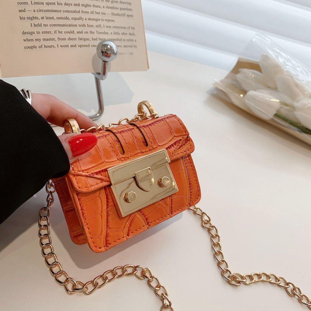 Geantă de umăr cu lanț, geantă crossbody din PU, geantă tote 2024