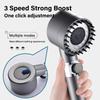 4 Modes High Pressure Shower Head With Filter Handheld Adjustable Button Bathroom Shower Head Water Saving Bathroom Accessories