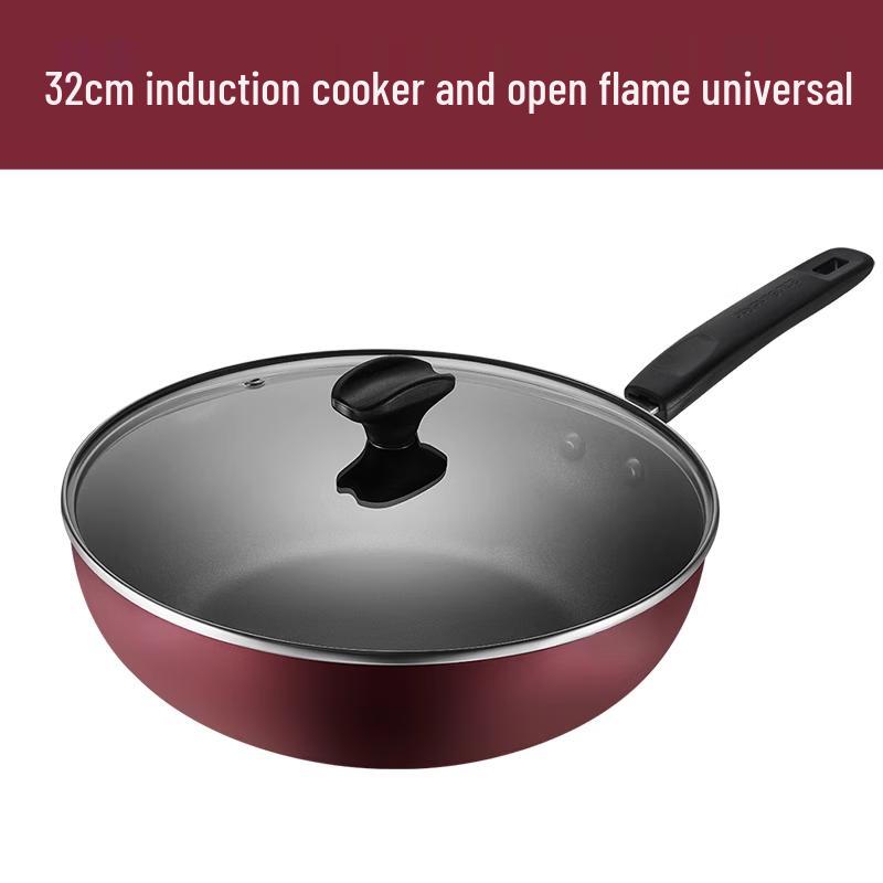 

Joyoung 32cm Non-Stick Wok for All Stovetops