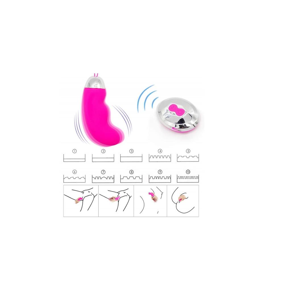 Popular Vibrator Types of Intense Vibration Pleasure 10m Remote Control Egg Small Electric Wireless Remote Clitoris Clitoris Vaginal Adult Toy for