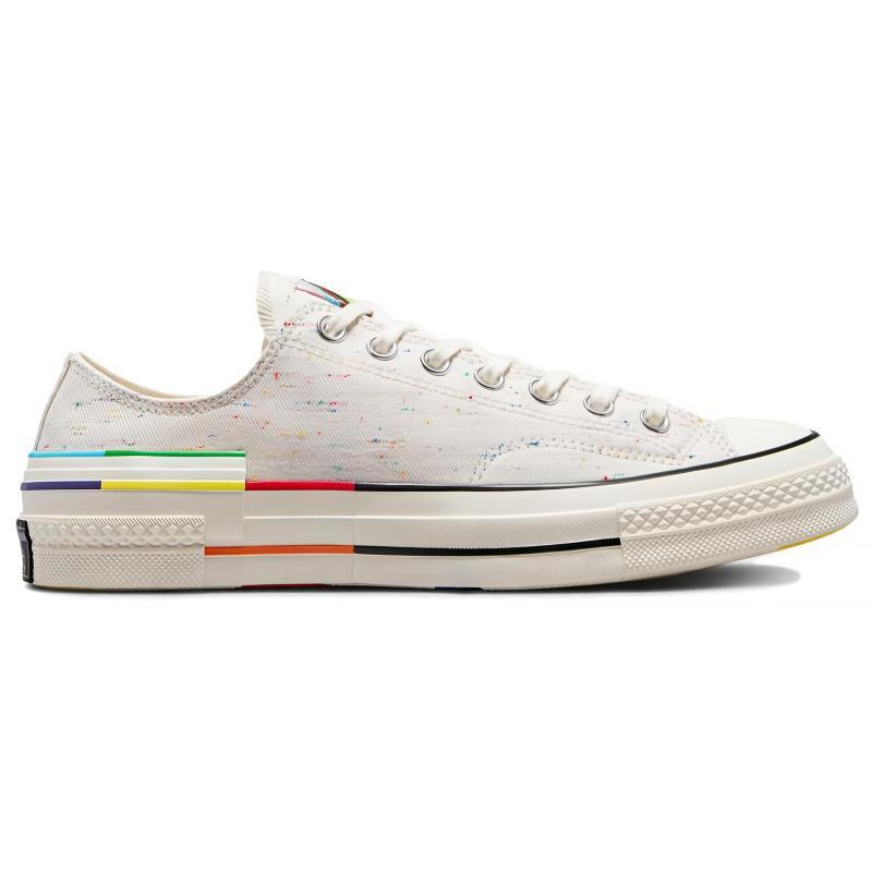 Converse Chuck 70 Pride Versatile Low-Top Canvas Shoes Unisex Off-White