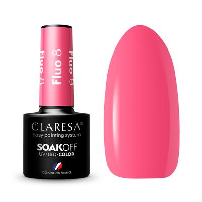 Claresa Hybrid Polish Fluo 8 -5G