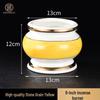 Large Ceramic Buddhist Incense Burner for Indoor Rituals, with Holy Water Cup and Incense Stick Holder