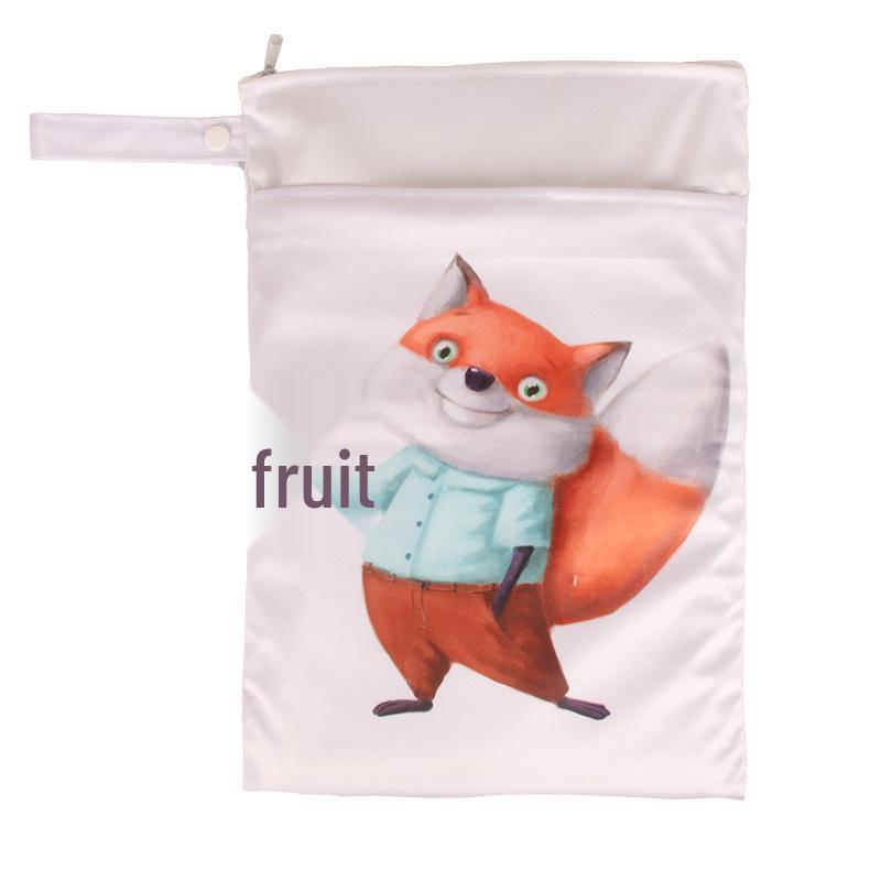 New 25x35 Dual-Use Waterproof Diaper Bag with Double Zipper