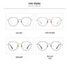 Bestfen BW87010 Ultralight Polygonal Titanium Eyeglass Frame for High Power Myopia