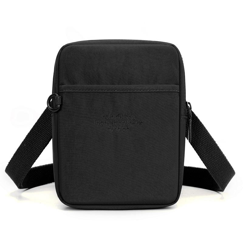 Summer Messenger Small Bag Portable Large Screen Mobile Phone Bag Simple and Versatile Walking Small Bag Nylon