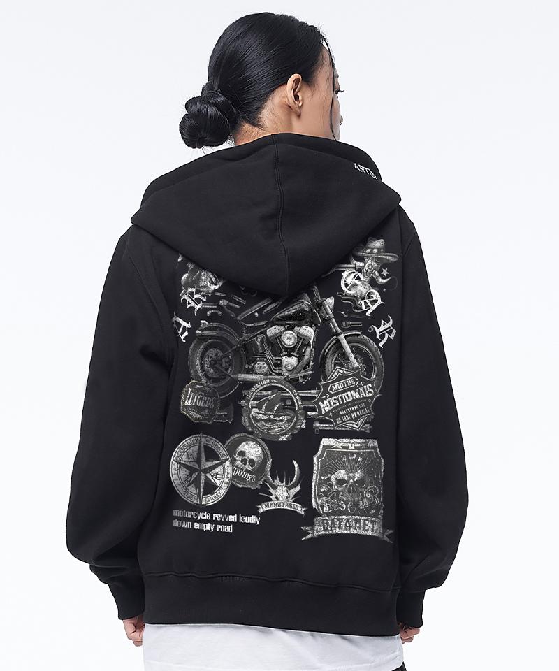Artistwear [Atw] Rev Up Zip-Up Hoodie
