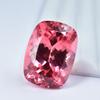 Natural Padparadscha Sapphire Cushion 39 Ct Rare Certified Loose Gemstone