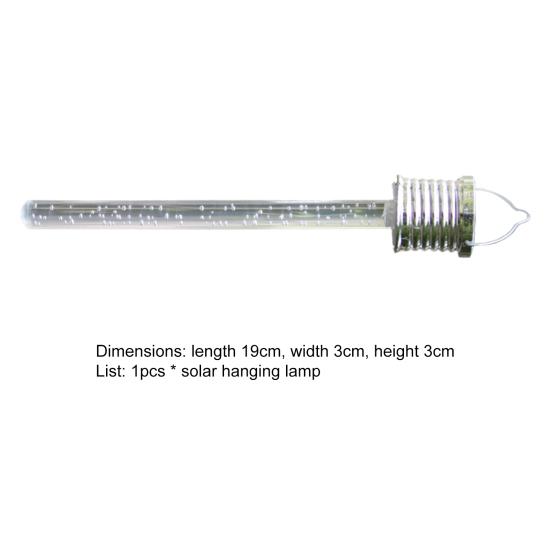 Solarna lampa wisząca IP65 akrylowa lampa wisząca LED Bubble do ogrodu
