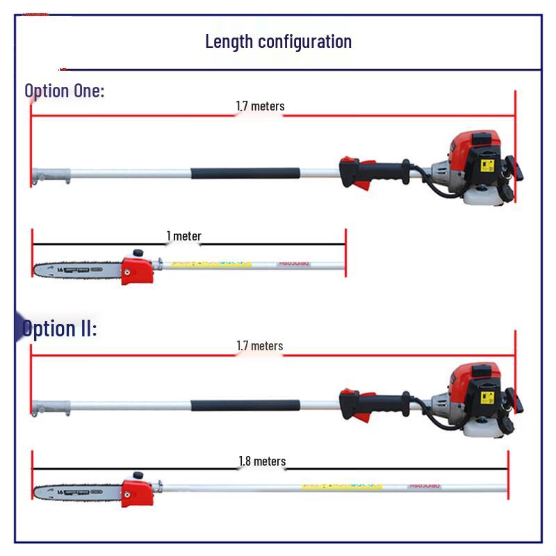 Aokedu Multi-functional Pole Chainsaw & Pruner