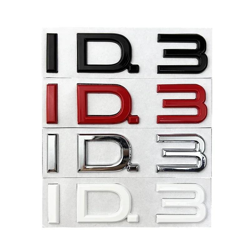 1Pc Car Body Emblem Trunk Badge Sticker For ID.3 4 5 6 BORA GOLF JETTA MK4 PASSAT SCIROCCO SR36 TIGUAN TOUAREG