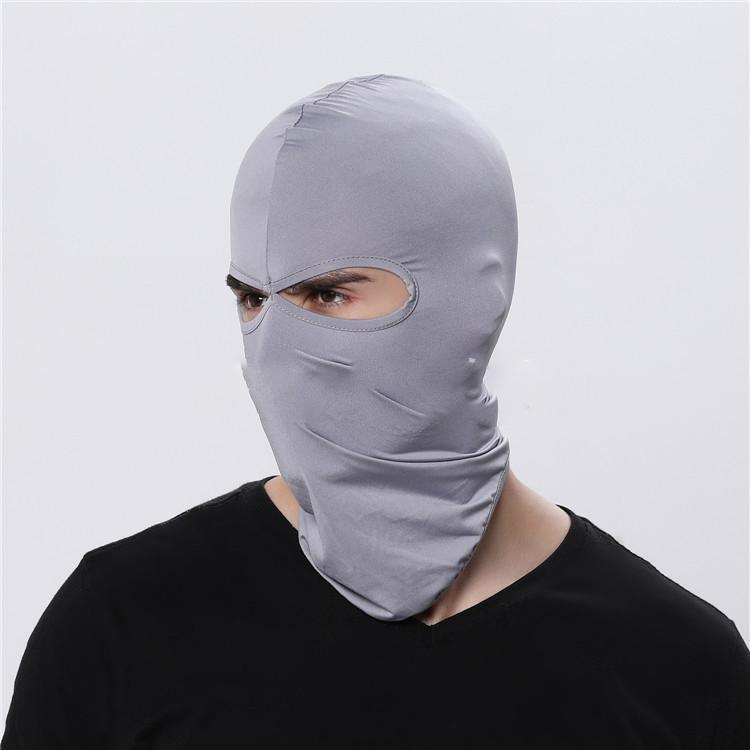 Summer Baclava Helmet Headwear Full Face Covering Print Face Ski Mask Hood Balaclava Facemask