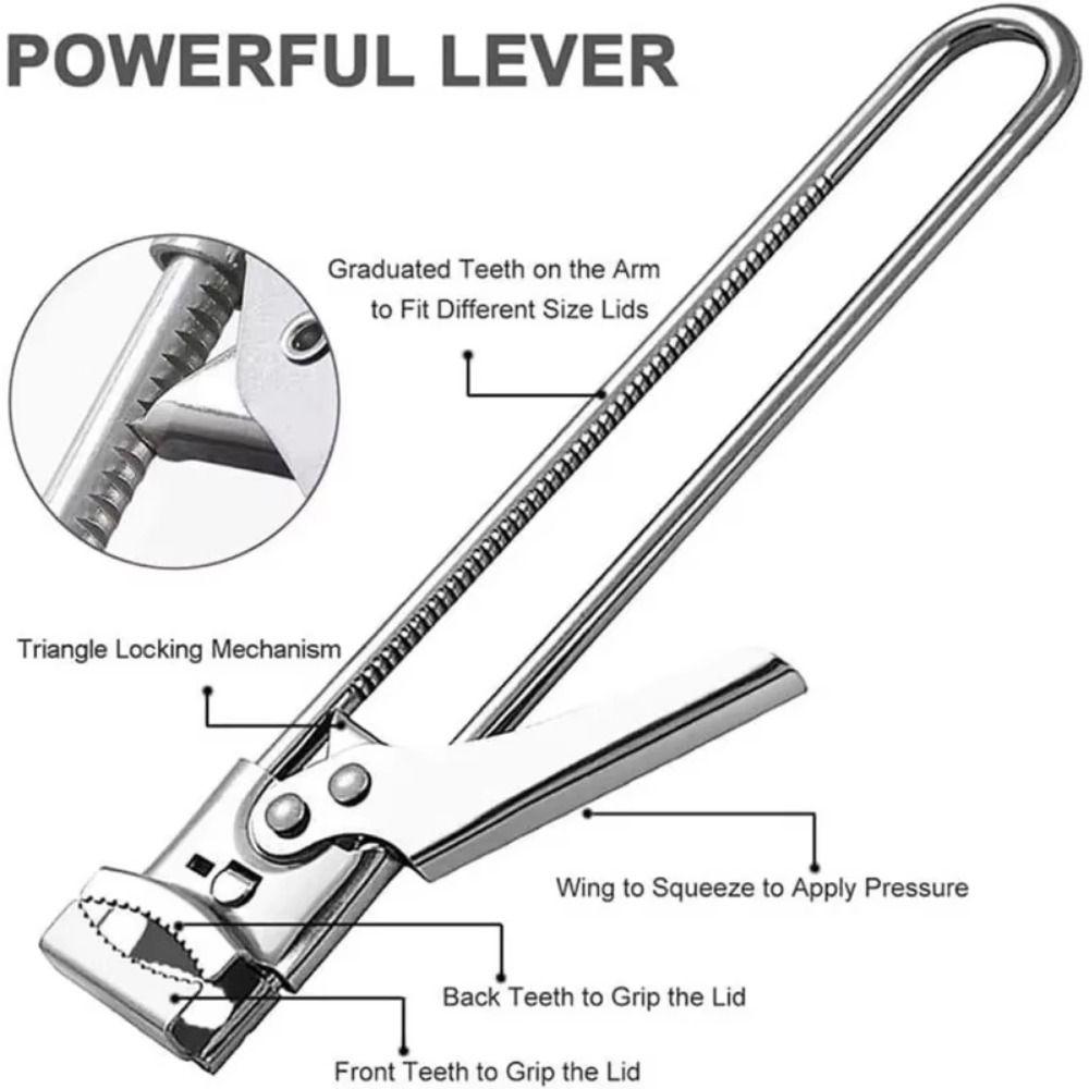 Adjustable Lids Off Jar Opener Multi-Function Bottle Opener Screw Cap Easy Cap Opener Household