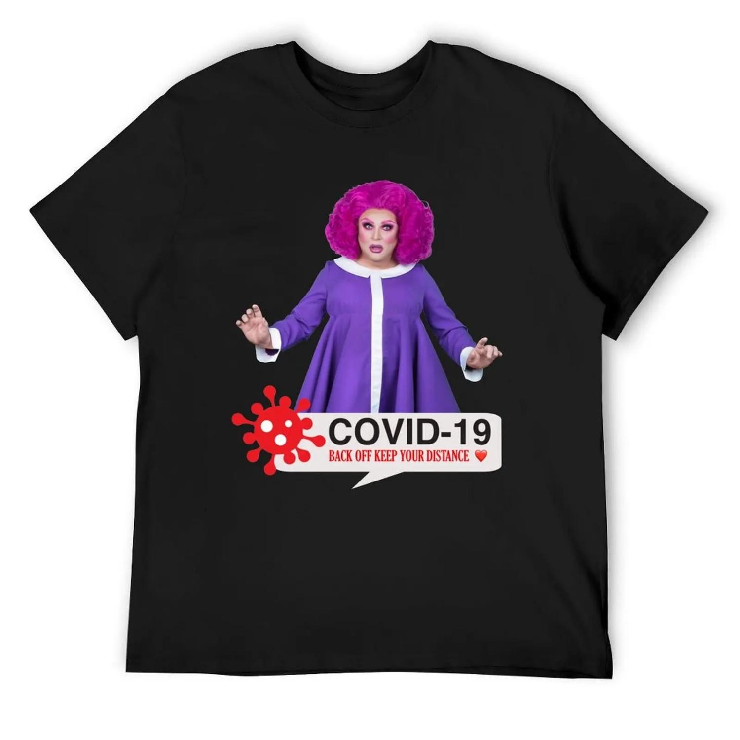 

Back Off T-Shirt oversize t-shirts man heavyweights cotton graphic tees korean fashion men t shirts XXXXXL чорний