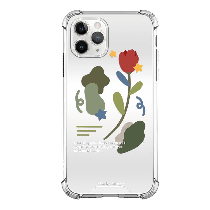 

Цветочный зеркальный чехол для iPhone 15 Pro, iPhone 16, XS Max и Honor 90 - Японский и Корейский стиль iPhone XR