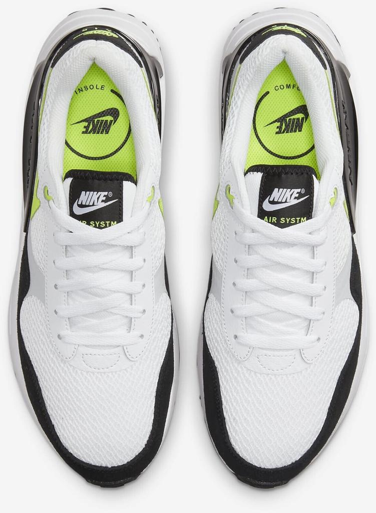Sneakers Nike Air Max System White/volt/pure Platinum/black