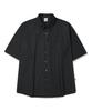 STENDS [M~4Xl] Flow Cotton Short Sleeve Shirt_Deep Charcoal