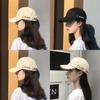 Trendy Korean Style Baseball Cap For Women And Men With Uv Protection And Breathable Acrylic Fabric